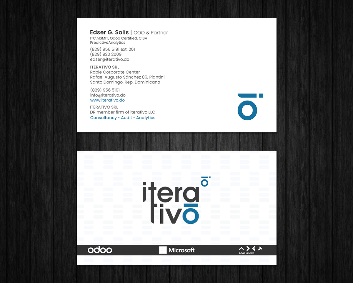 Stationery Design by Brand aid for iterativo | Design #22213265