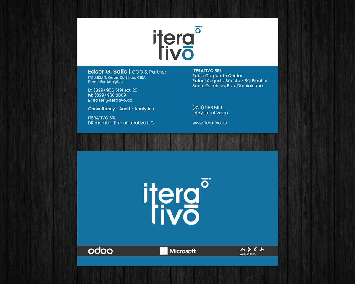 Stationery Design by Brand aid for iterativo | Design #22213273