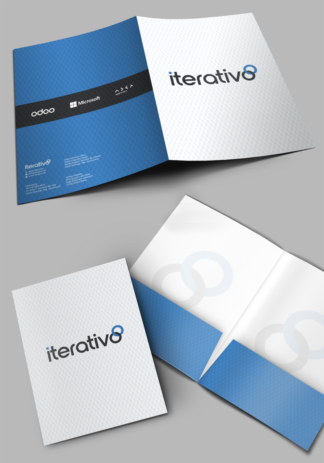 Stationery Design by chandrayaan.creative for iterativo | Design #22205132