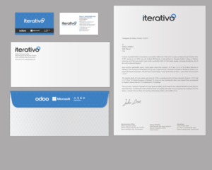 Stationery Design by chandrayaan.creative for iterativo | Design: #22205139