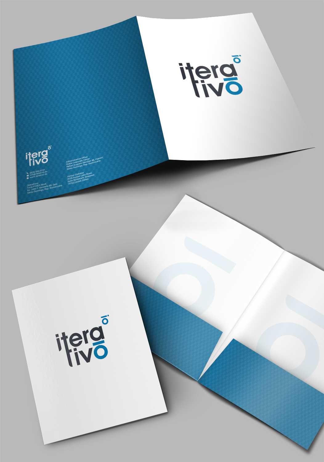 Stationery Design by chandrayaan.creative for iterativo | Design #22214137