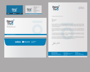 Stationery Design by chandrayaan.creative for iterativo | Design: #22215481