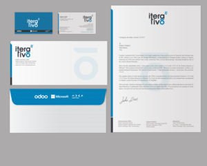 Stationery Design by chandrayaan.creative for iterativo | Design: #22215486