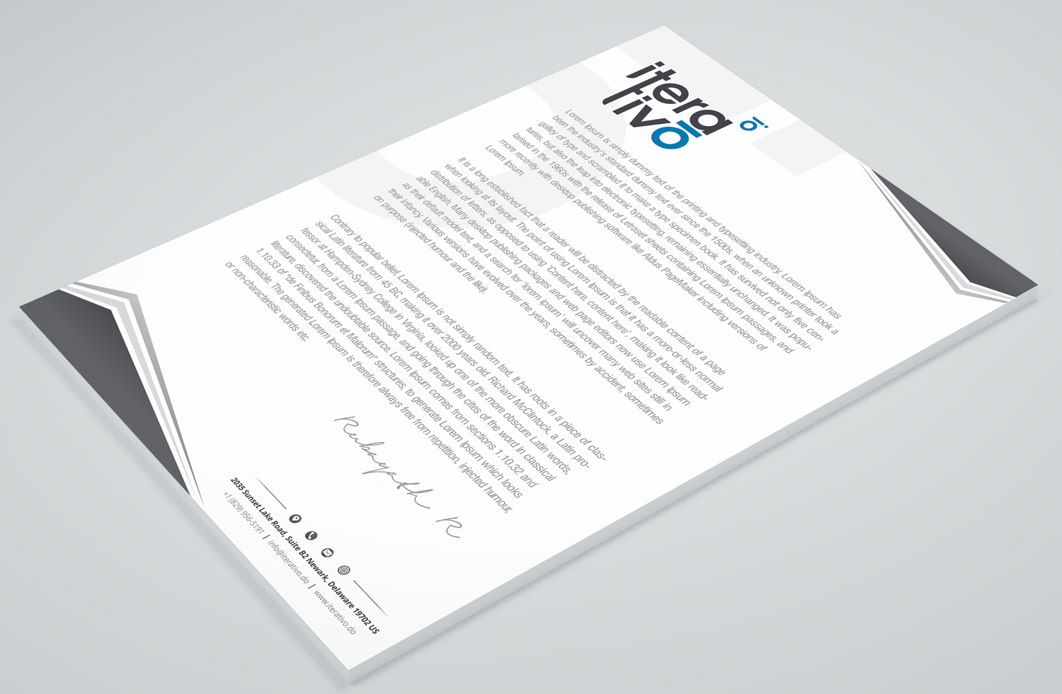 Design de Papeterie par Petter Goms pour iterativo | Design #22199691