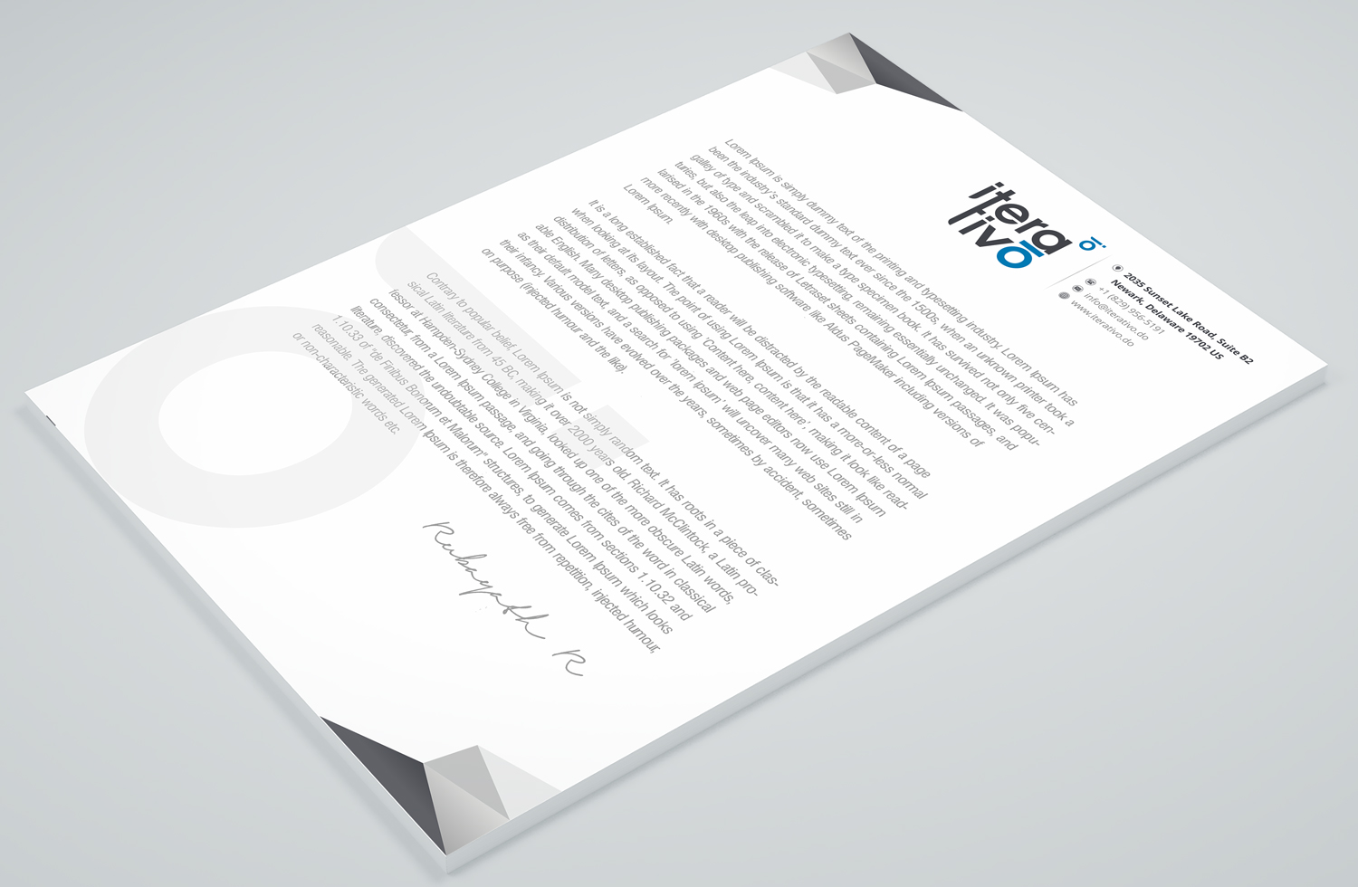 Diseño de Papelería por Petter Goms para iterativo | Diseño #22199696