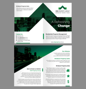 Modern Corporate Brochure For Australian Real Estate Agency | Flyer-Design von ecorokerz