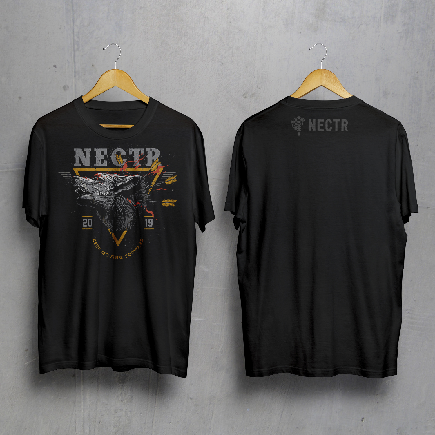 T-shirt Design by jeffdefy for NECTR | Design #22207511