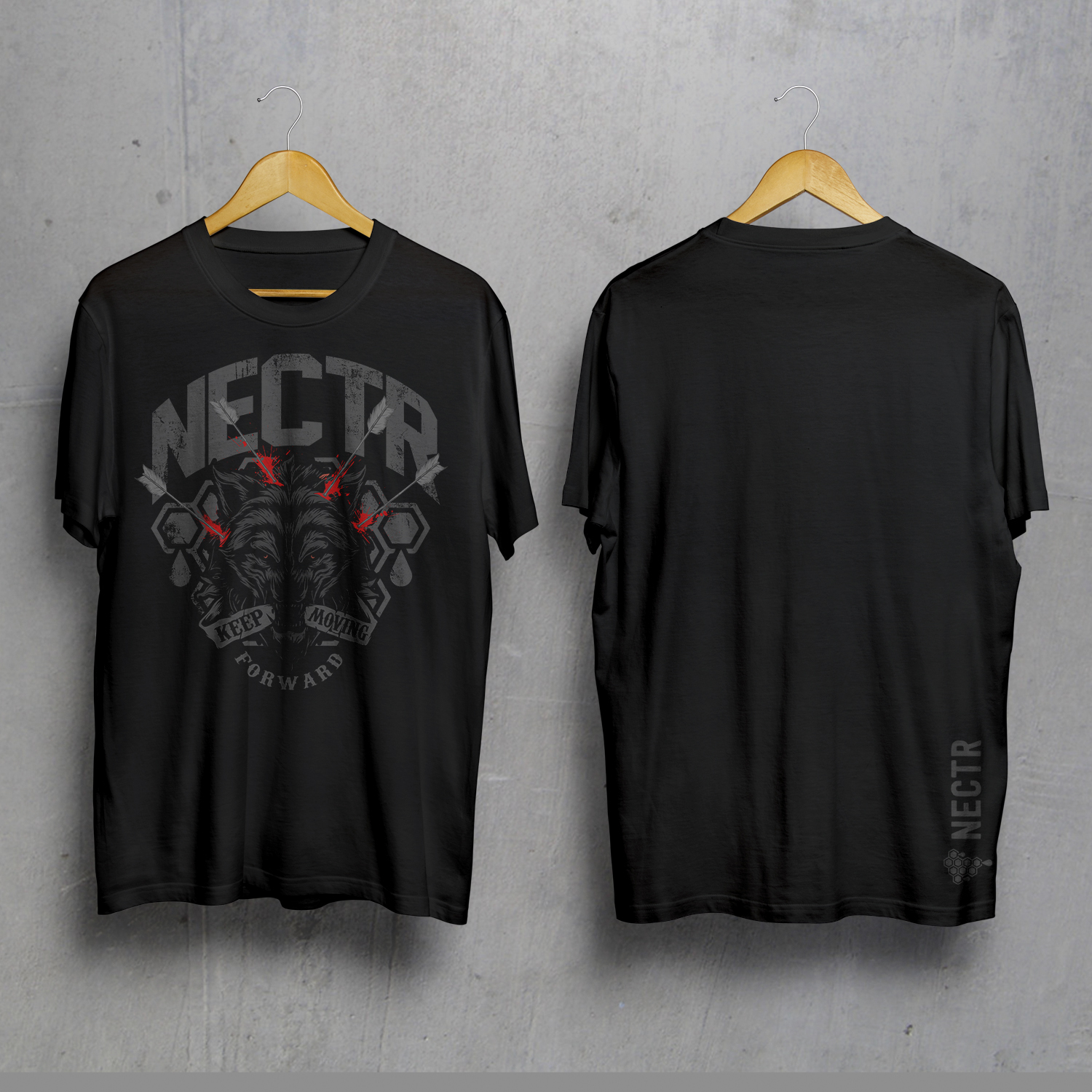 T-shirt Design by jeffdefy for NECTR | Design #22221636