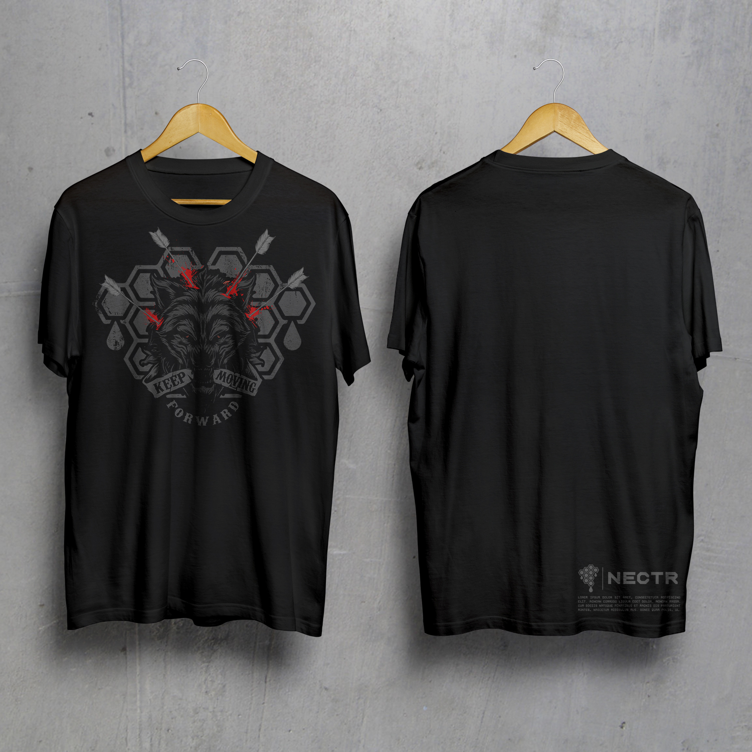 T-shirt Design by jeffdefy for NECTR | Design #22236915
