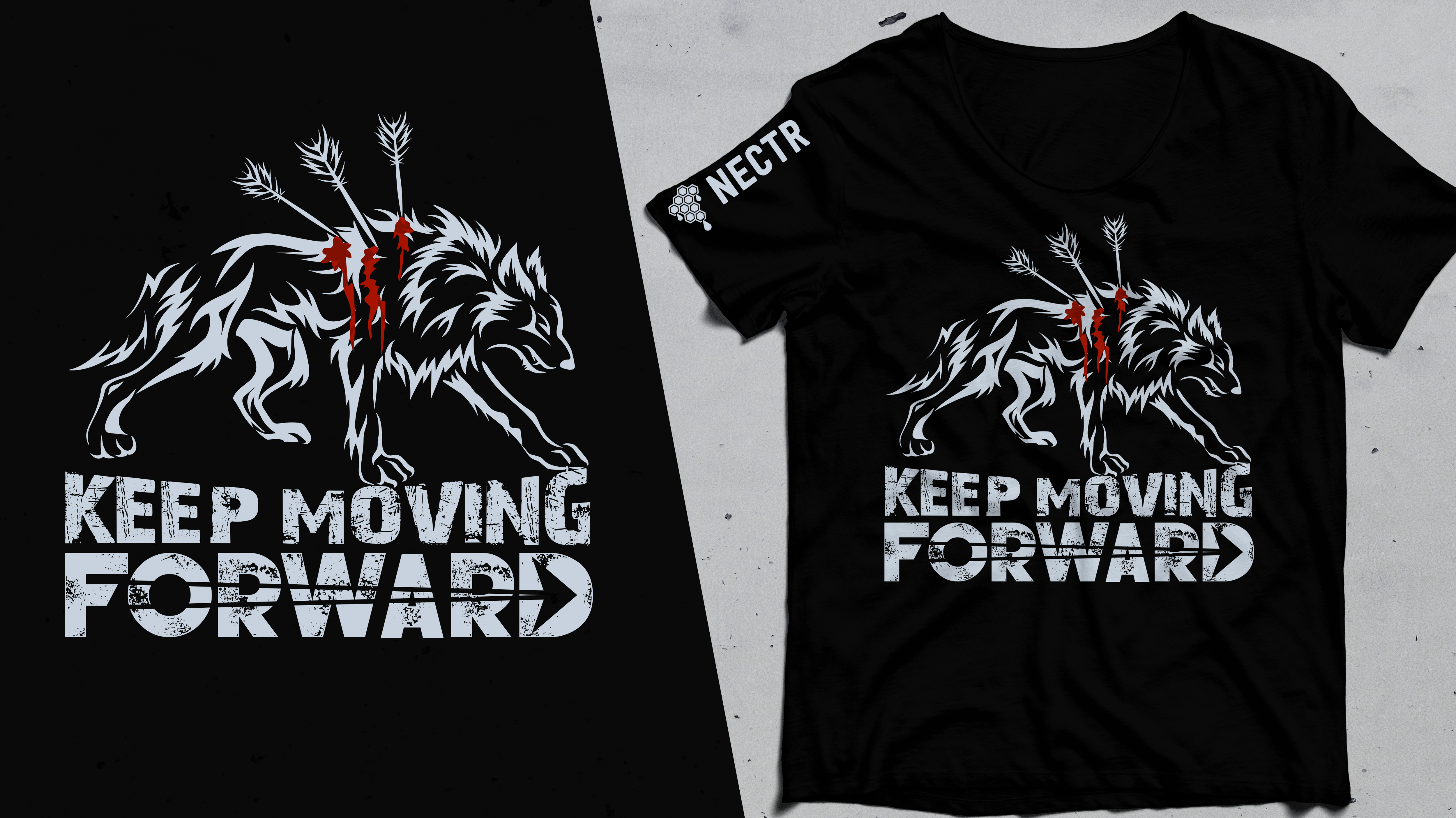T-shirt Design by SAI DESIGNS for NECTR | Design #22232530