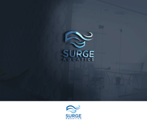 Surge, Surge Aquatics, perhaps no text, just logo | Logo Design by fauzan harun