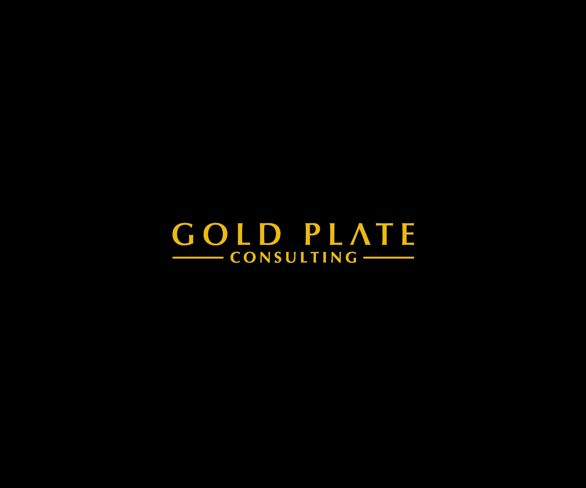 Logo Design by Alien Cookie for Gold Plate Consulting | Design #22204593