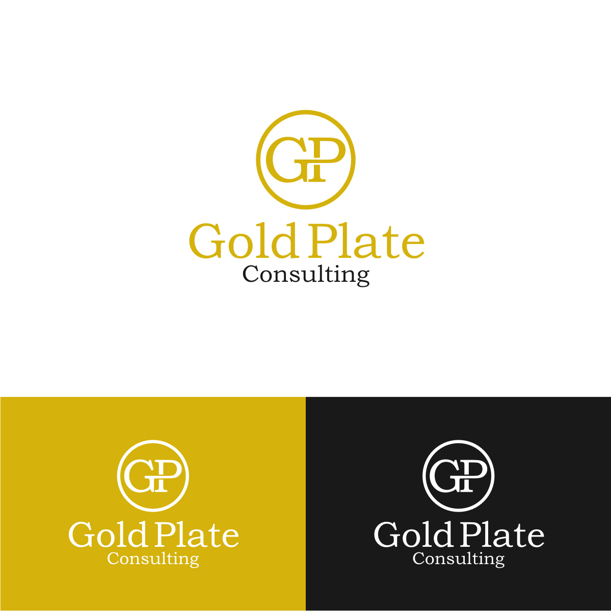 Design de Logo par graphicssquare pour Gold Plate Consulting | Design #22205786