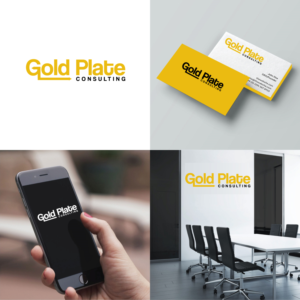 Gold Plate Consulting | Logo Design by Juli creation