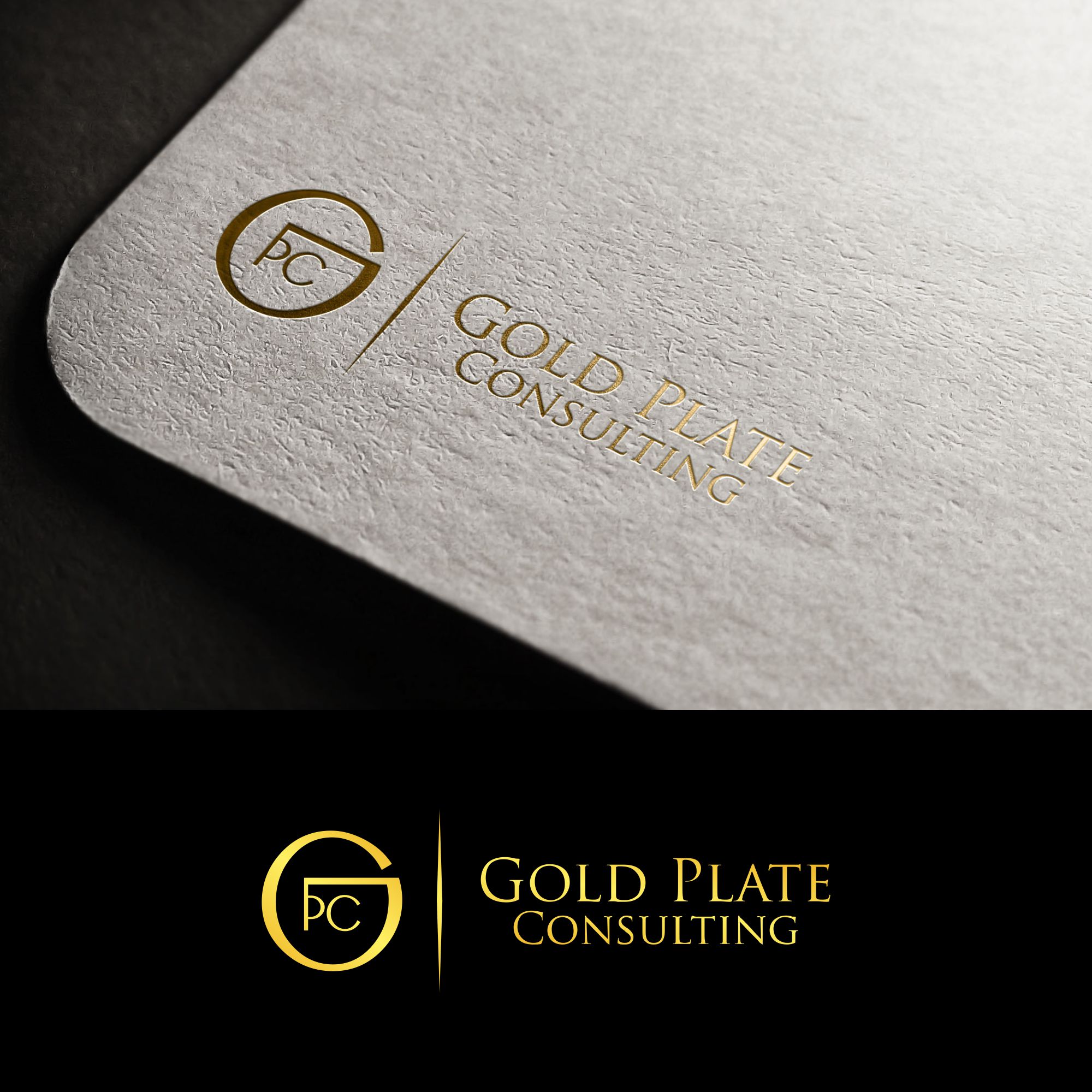 Logo Design by Pangestu 9 for Gold Plate Consulting | Design: #22205653