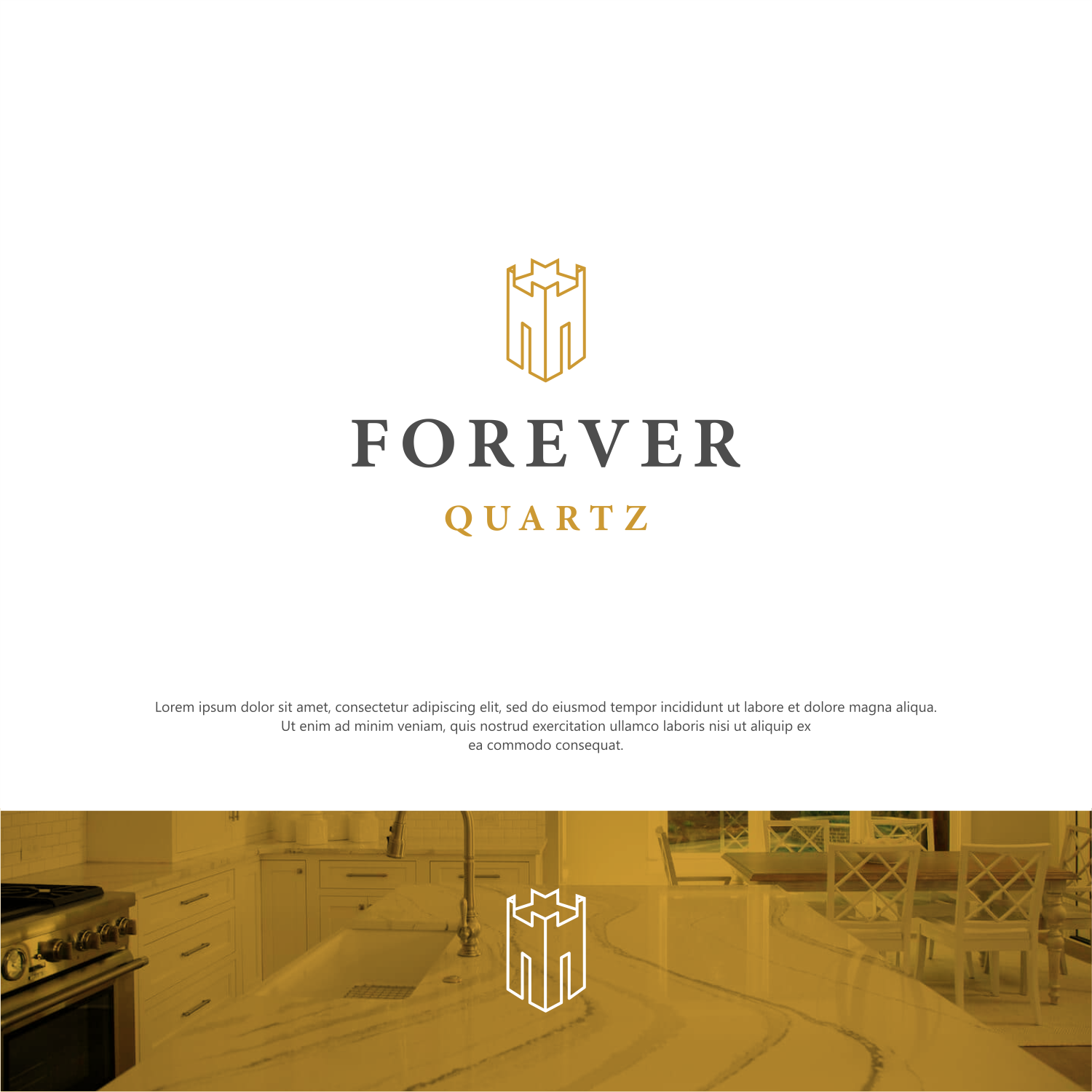Diseño de Logo por ThiagoB para Forever Quartz | Diseño #22219887