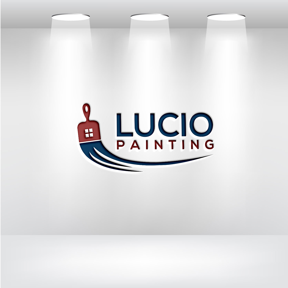 Logo Design by Hatha for Lucio Painting LLC | Design #22309817