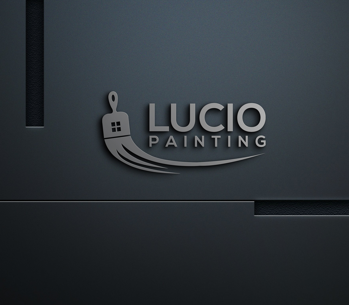 Logo Design by Hatha for Lucio Painting LLC | Design #22309818