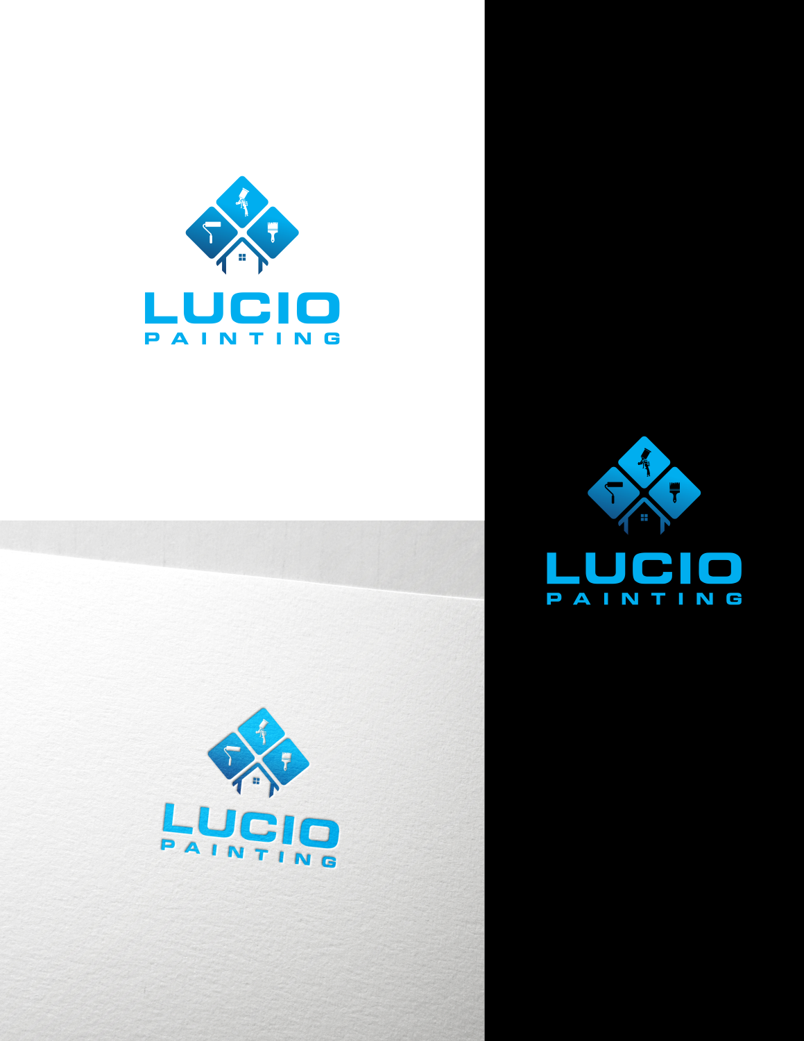 Logo Design by sidiq 4 for Lucio Painting LLC | Design: #22334277