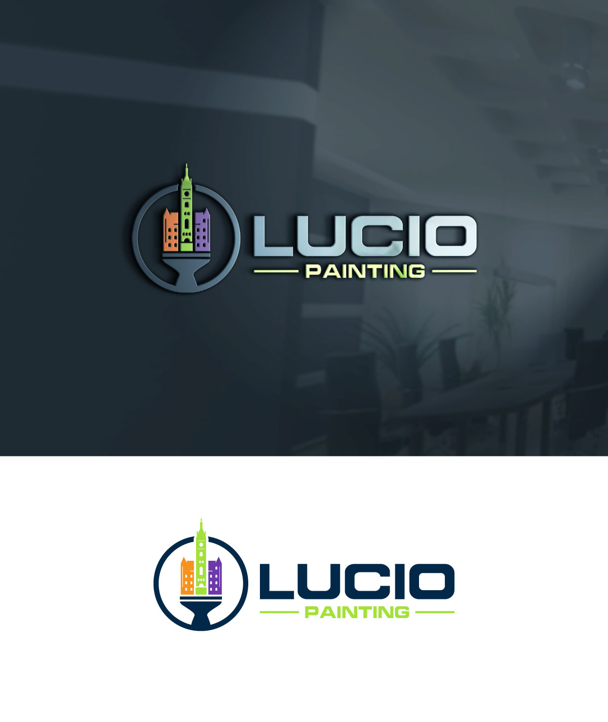 Logo Design by Artraj0196 for Lucio Painting LLC | Design #22320202