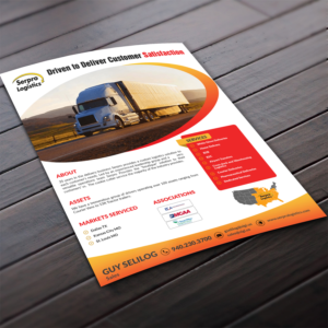 Flyer Design by debdesign for Serpro Logistics | Design: #22225669