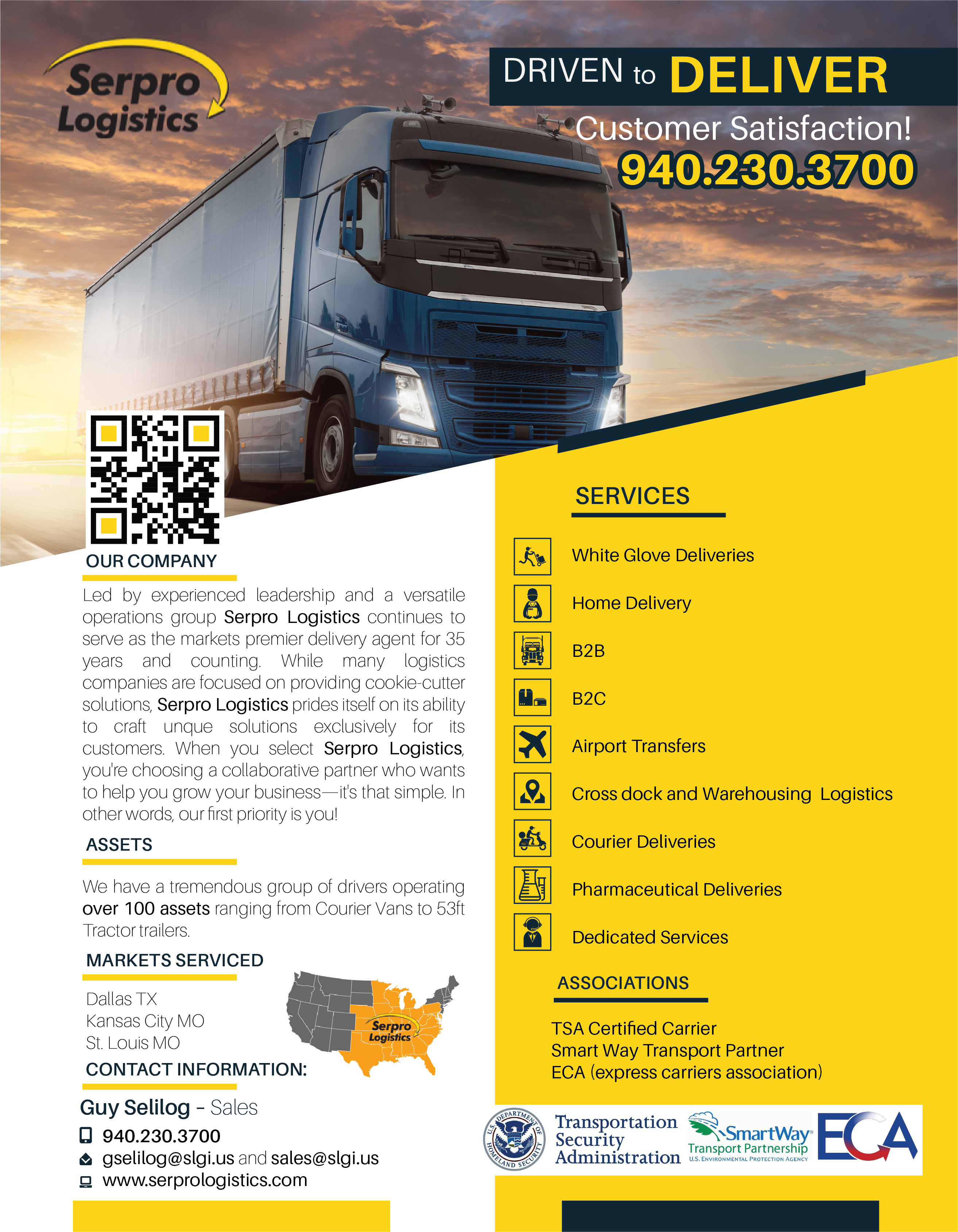 Flyer Design by Yaris Windzor for Serpro Logistics | Design: #22226547