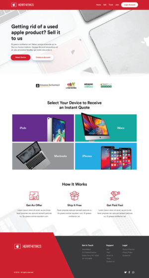 Web Design by Intricate for We link it llc | Design: #22204252