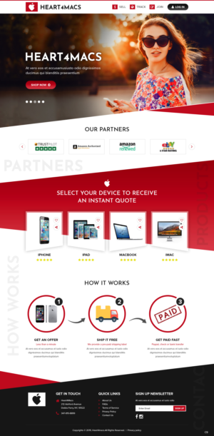 Web Design by pb for We link it llc | Design: #22208883