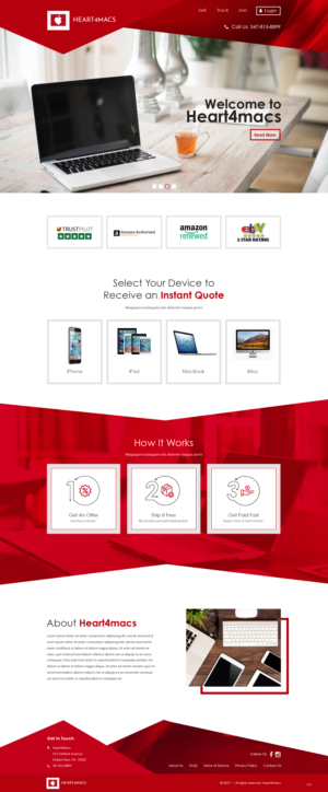 Web Design by pb for We link it llc | Design: #22208887