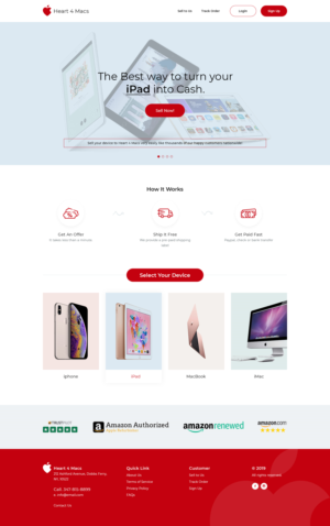 Website page design | Web Design by Ved Web Services