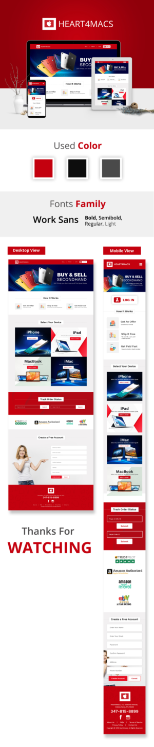 Web Design by sai.designer87 for We link it llc | Design #22216454