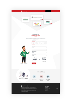 Web Design by Rajasekar S for We link it llc | Design: #22517625