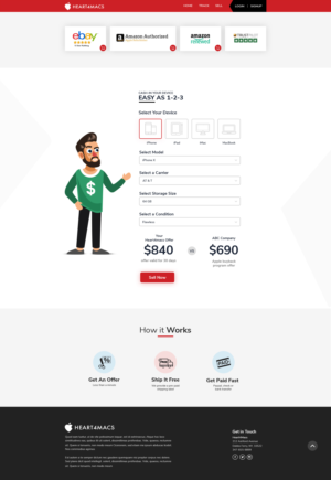 Web Design by Rajasekar S for We link it llc | Design: #22523004