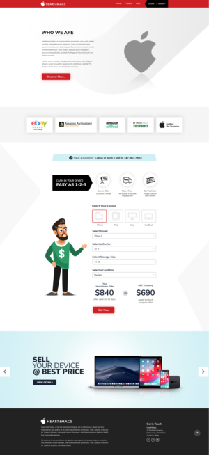 Web Design by Rajasekar S for We link it llc | Design: #22560465