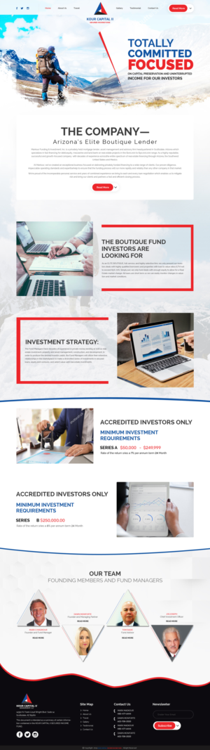 website design Investment Fund | Web-Design von sai.designer87