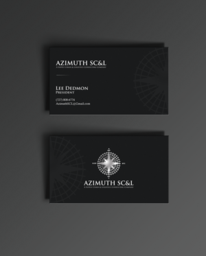 Azimuth Supply Chain and Logistic Consulting | Visitenkarten-Design von chandrayaan.creative