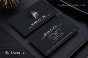 Azimuth Supply Chain and Logistic Consulting | Design de Carte de Visite par SL Designer