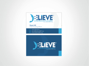 Believe Stroke Recovery Foundation | Diseño de Logo por nikkiblue