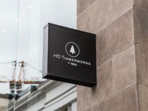 Harco & HD Timberworks,  HD Timberworks by Harco | Logo Design by H-H Arts