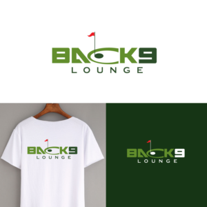 Back 9 Lounge | Diseño de Logo por FourtuneDesign