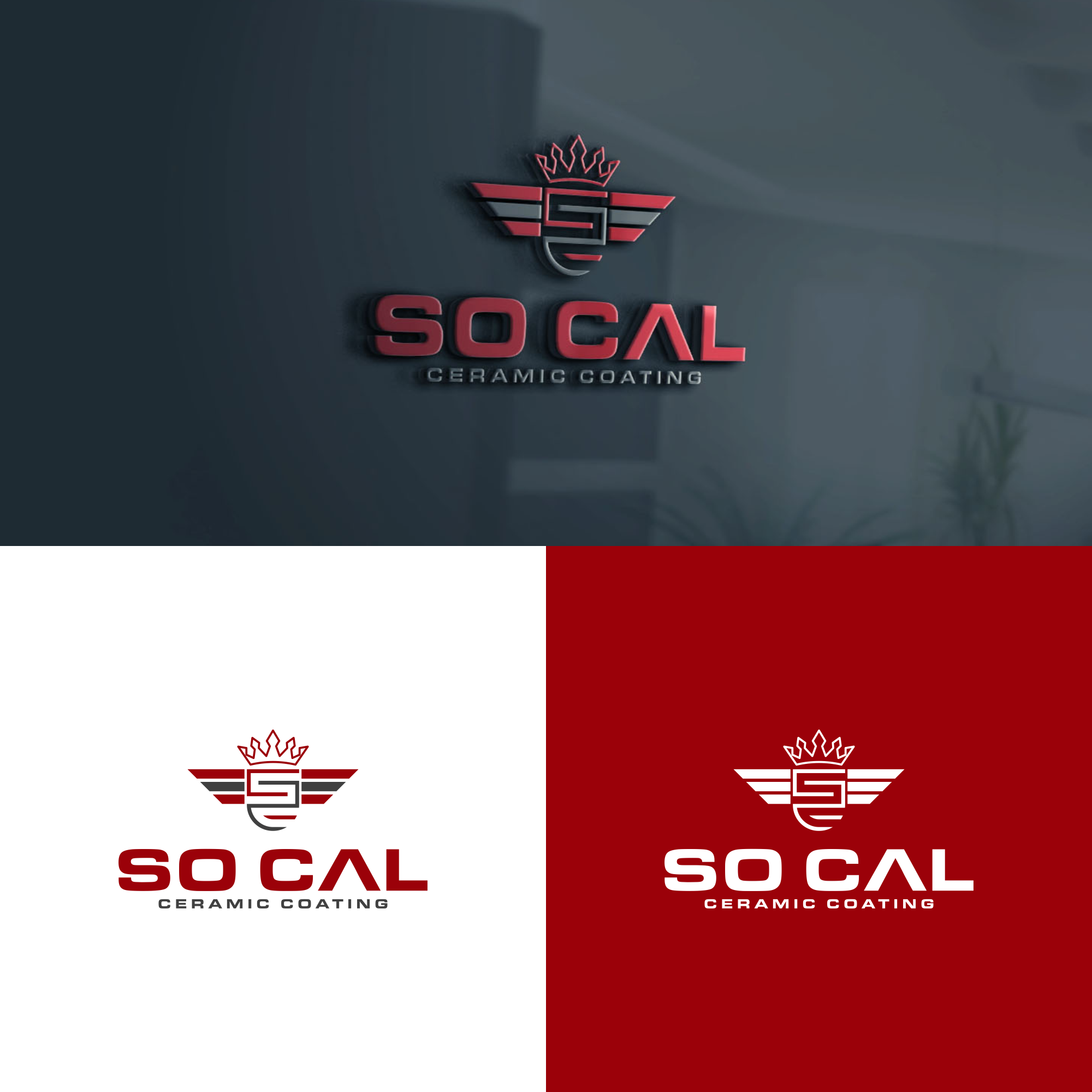 Logo Design by tejo for So Cal Ceramic Coating | Design: #22208530