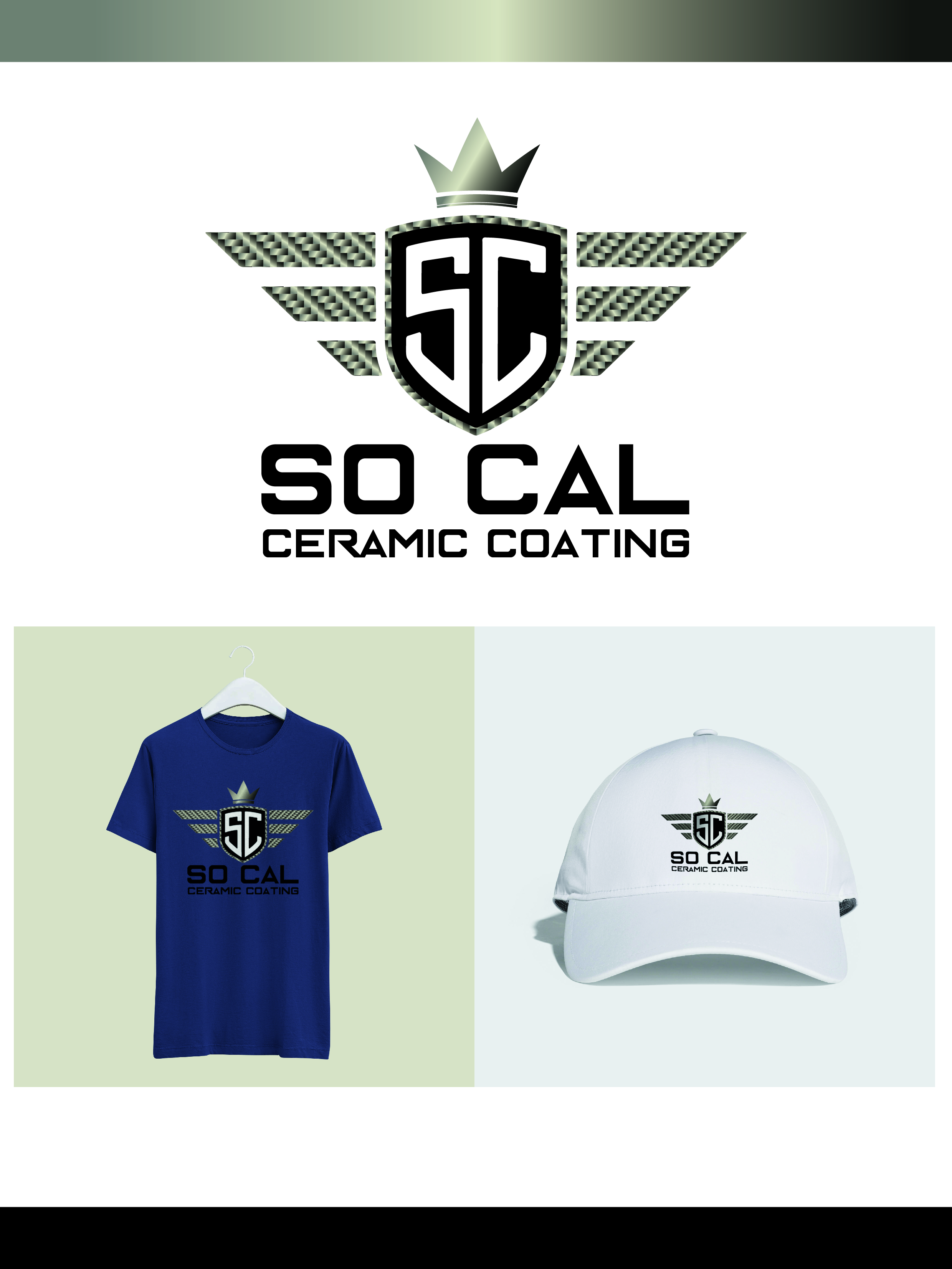 Logo Design by The Line Desings for So Cal Ceramic Coating | Design #22247135