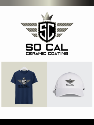 Logo Design by The Line Desings for So Cal Ceramic Coating | Design: #22247135