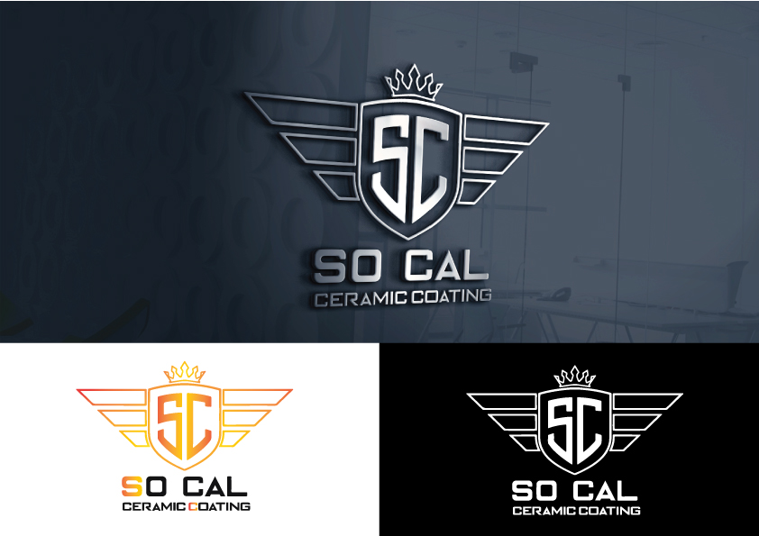 Logo Design by azinkya logo creation for So Cal Ceramic Coating | Design #22257322