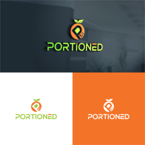 Portioned or PORTIONED | Diseño de Logo por tejo