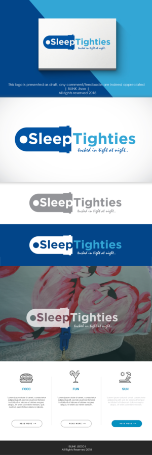 Sleep Tighties | Diseño de Logo por Riv.