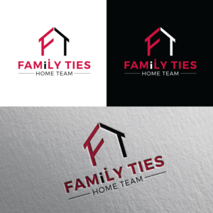 Family Ties Home Team | Logo Design by Rii