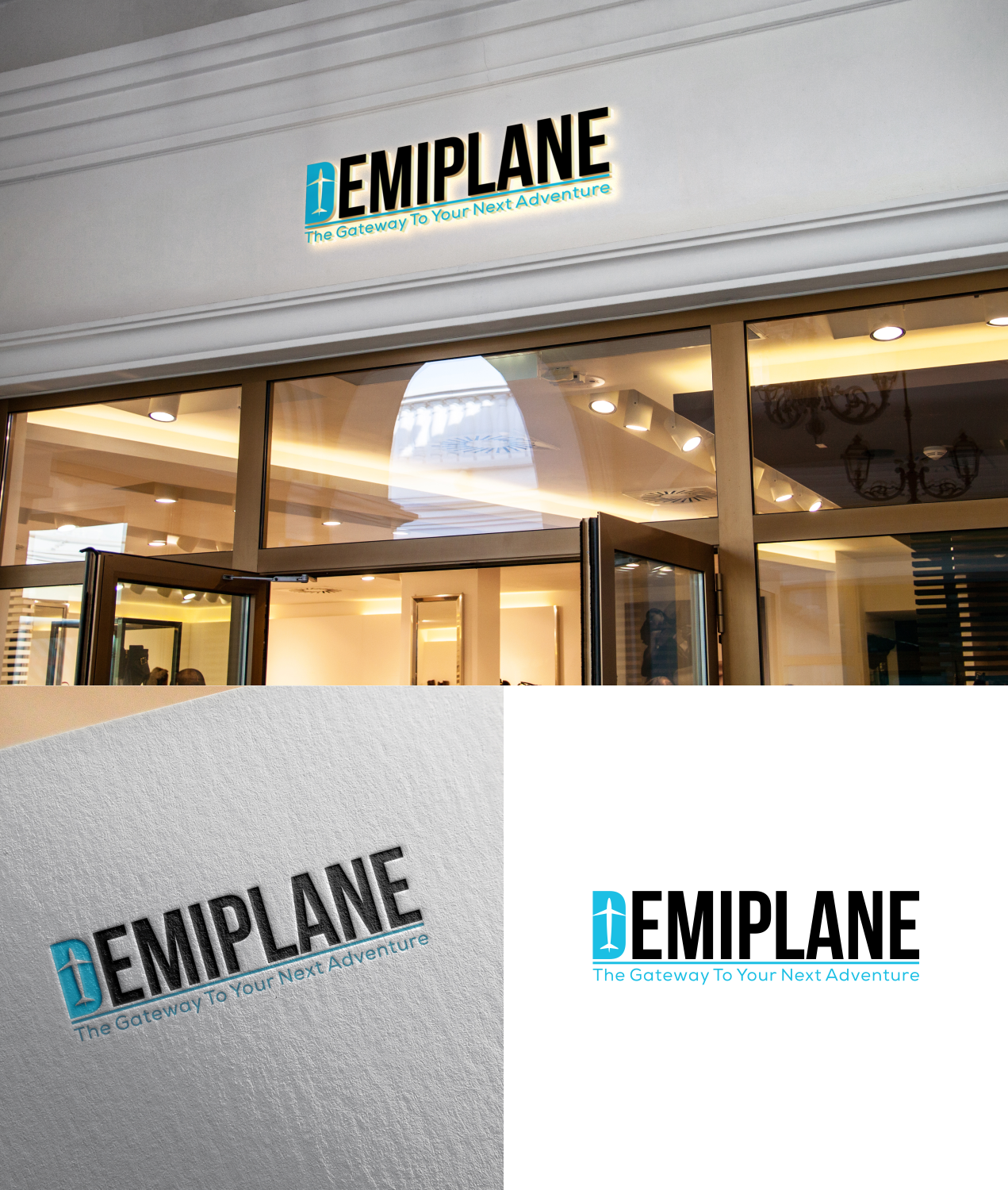 Logo Design by suthita 2 for Demiplane LLC | Design #22208387