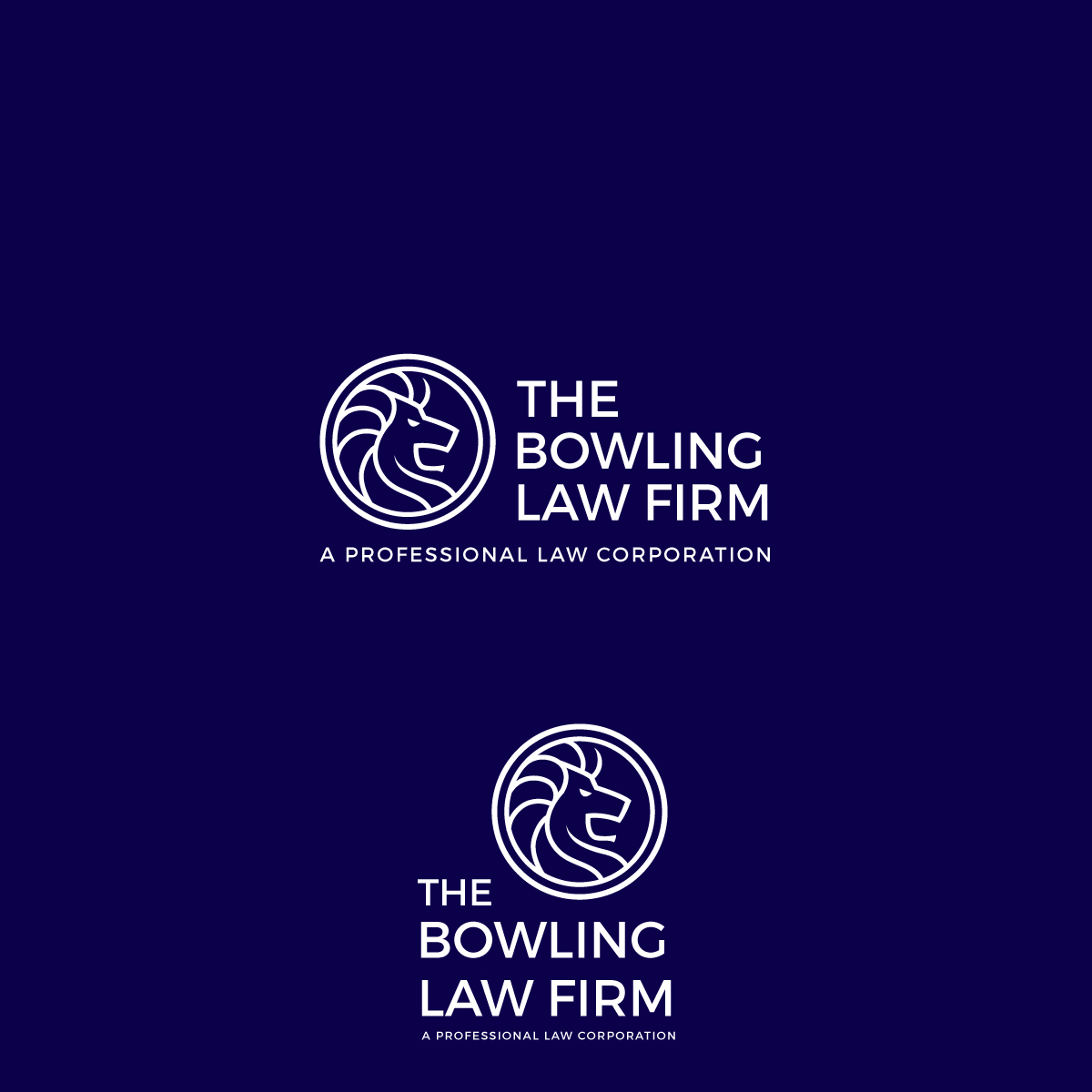 Bold, Serious, Legal Logo Design for The Bowling Law Firm, A