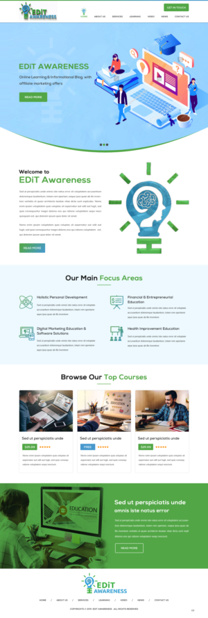Web Design by pb for this project | Design: #22217986